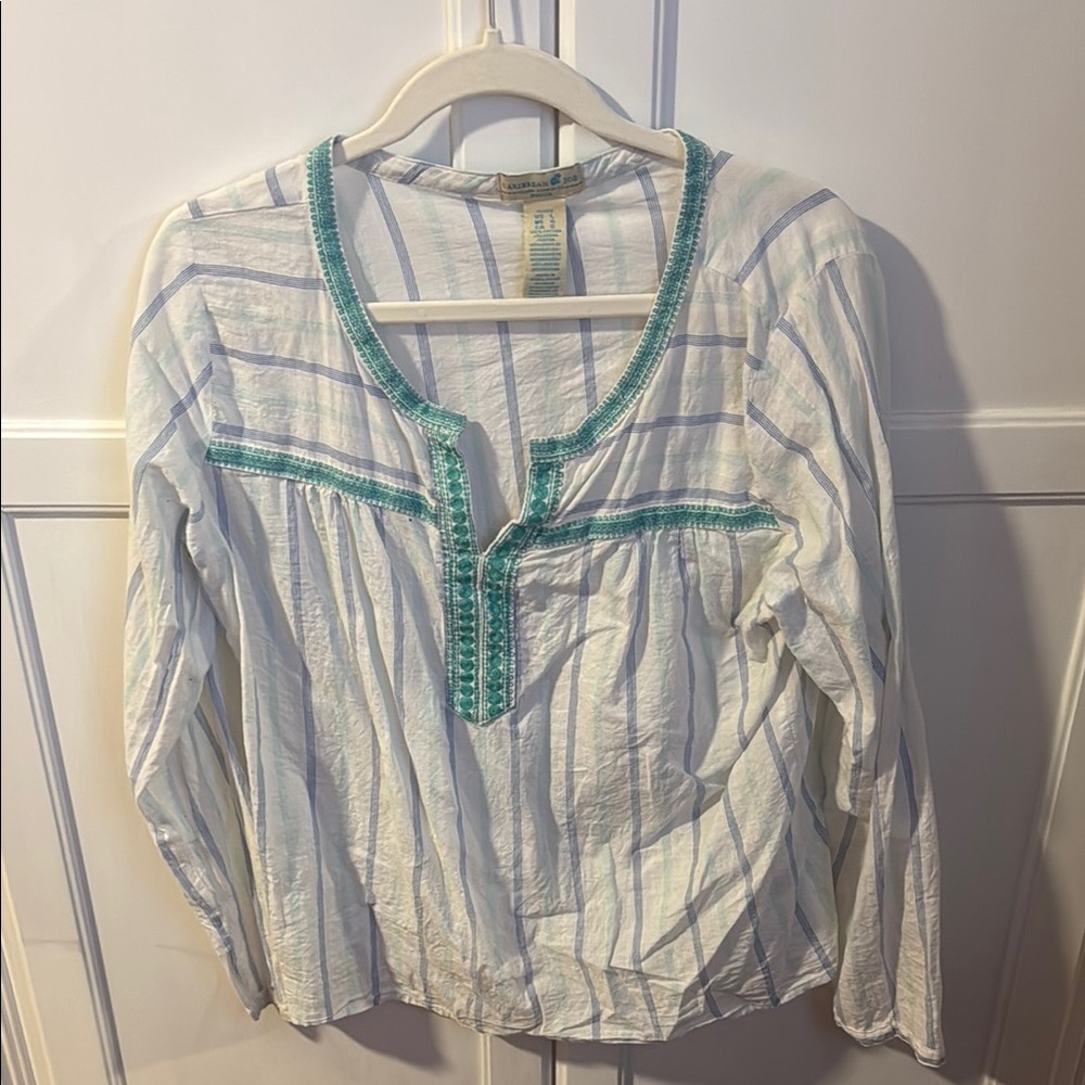 Tropical long sleeve top